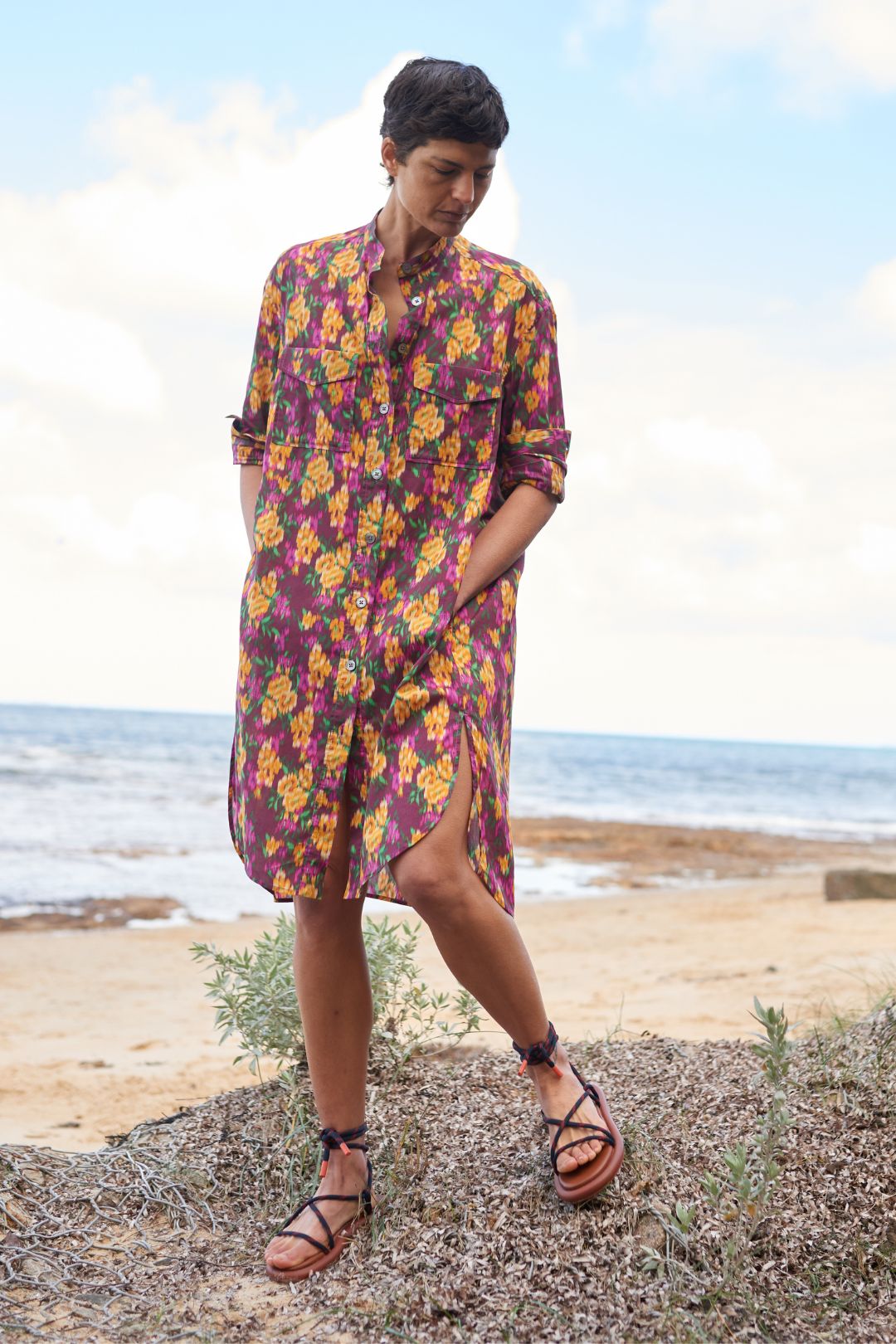 Fleur Ditsy Shirt Dress