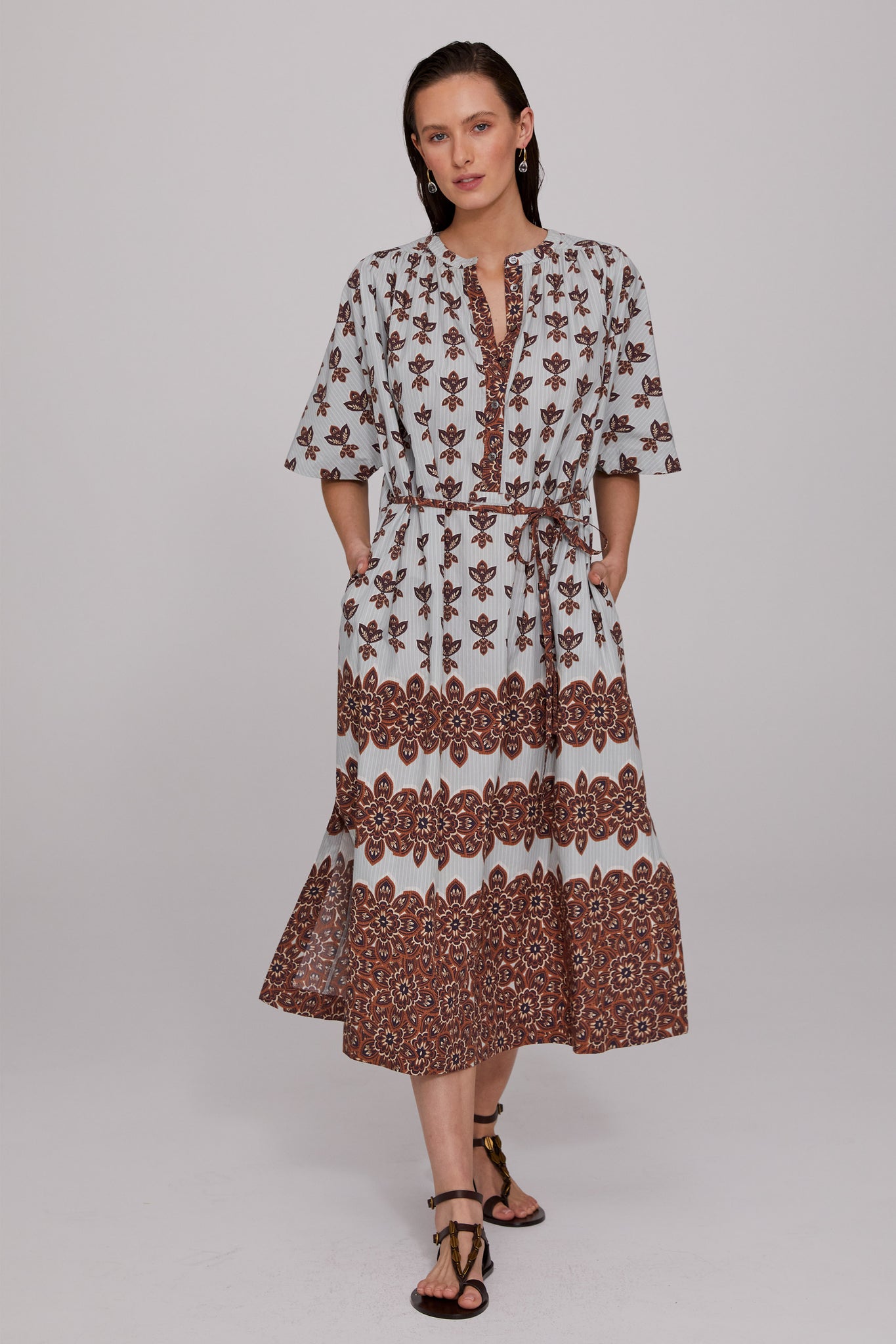 Kaia Poplin Cotton Dress