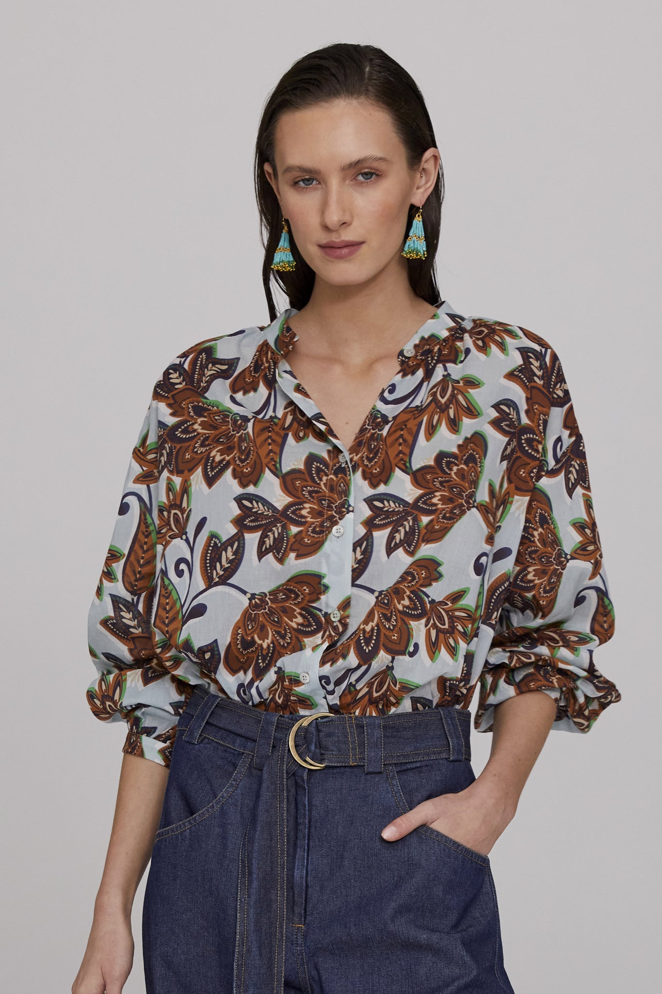 Kaia Organic Voile Blouse