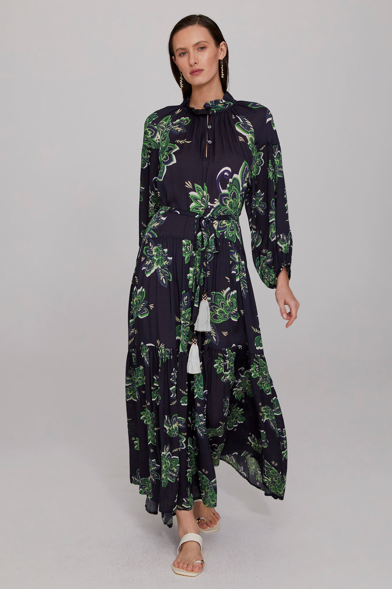 Fiore Tiered Maxi Dress