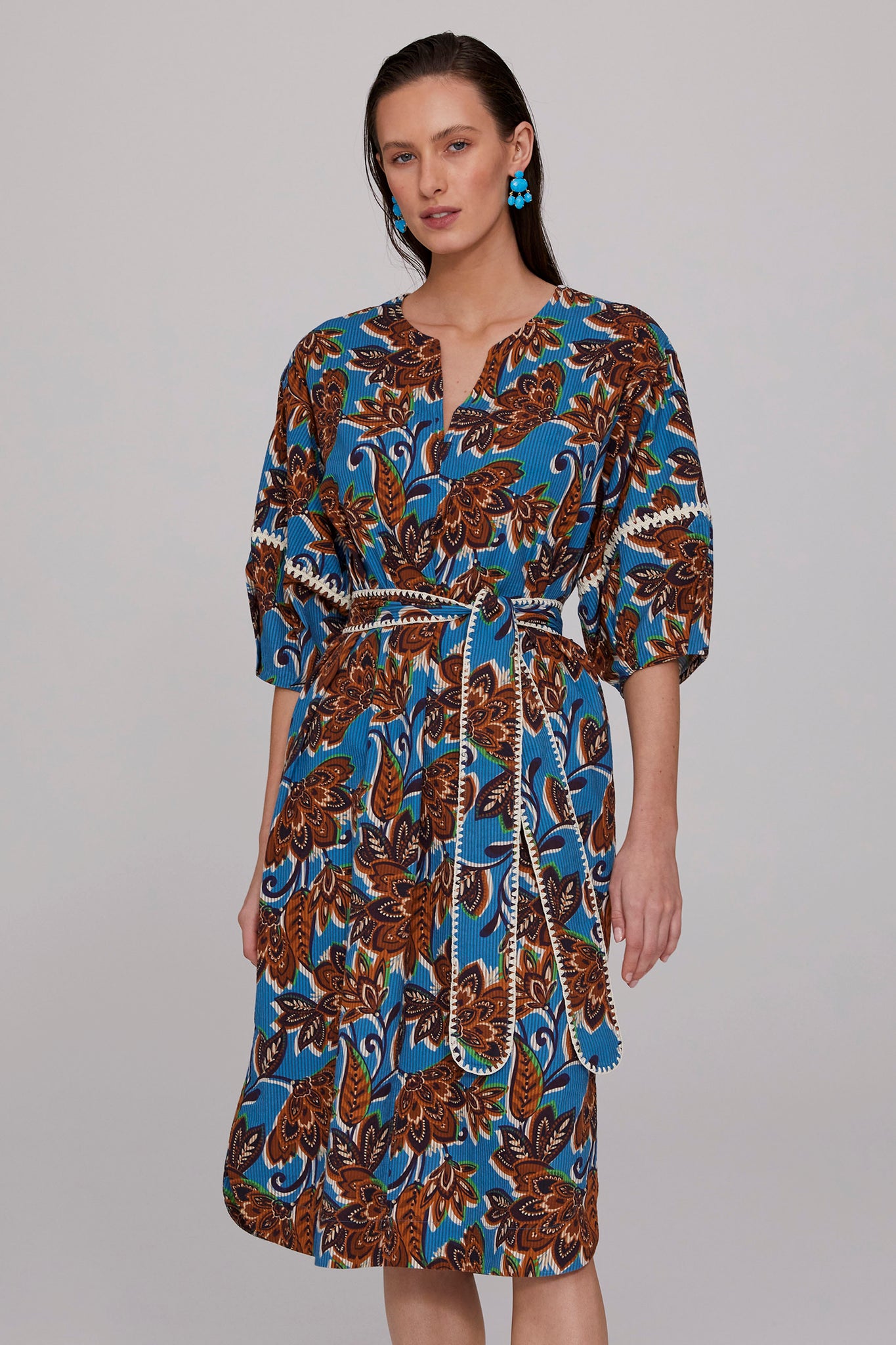 Kaia Crochet Trimmed Dress