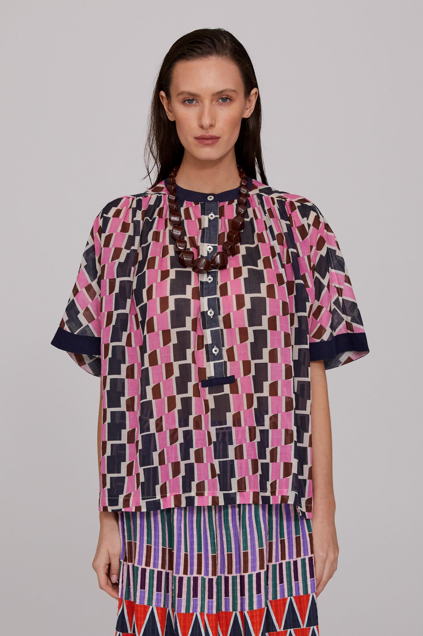 Zuri Organic Voile Blouse