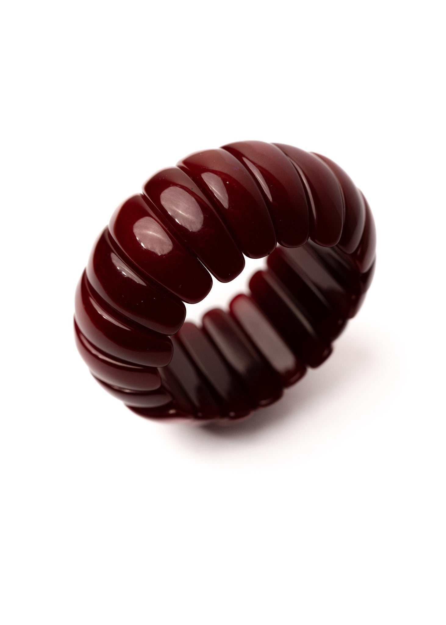 Claret Resin Bangle