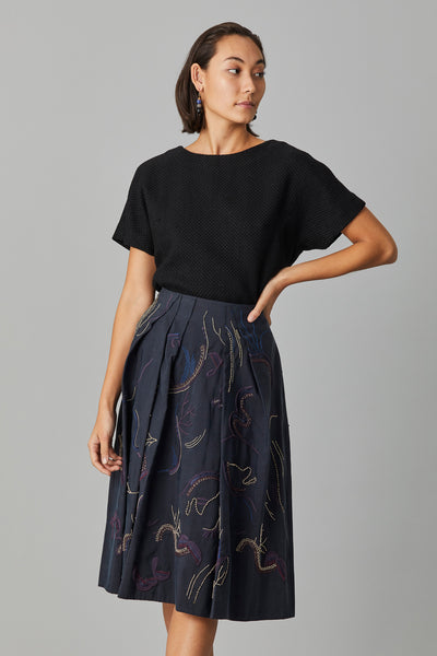 Silk Faille Dior Skirt