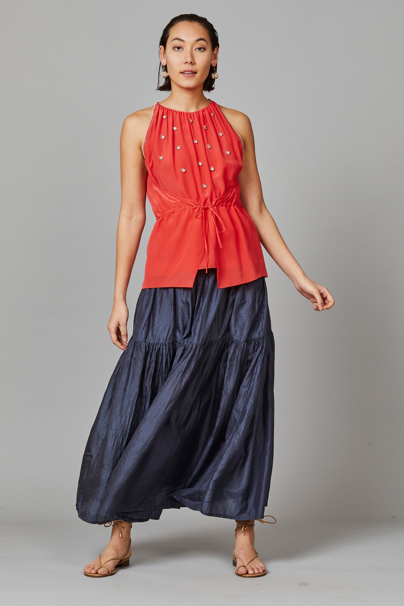 Shellwork Sequin Halter Top - SIZE 1 – Megan Park